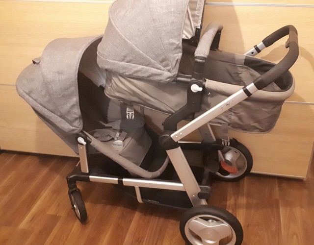 mothercare double stroller