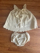 Quincy Mae Isla dress yellow 18-24m