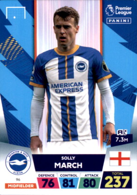 Panini Premier League 22/23 # 96 - Solly March - Team Mate