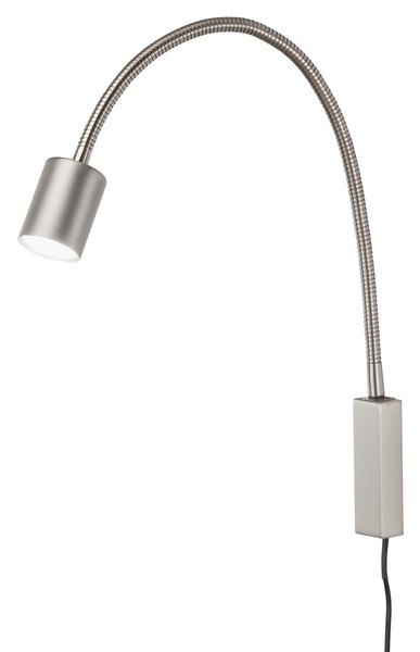 Fischer Honsel Led-Wandleuchte Wandlampe GU10 Metall Silbergrau 6 X 52 Cm-image