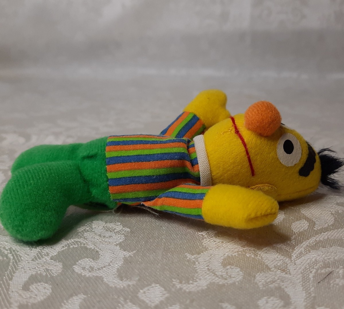 Poupées Vintage Bert Et Ernie Sesame Street (1er Rue Sésame) Figurines