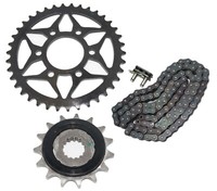 FüR Royal Enfield Himalaya Kette & Sprocket Set Aes