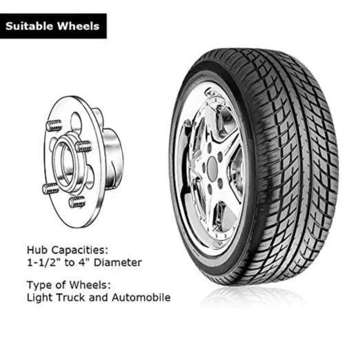 Wheel Balancer Portable Tyre Hubs Heavy Duty Car Truck Rim Tire Tool Bubble - Picture 8 of 15
