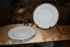4 Noritake China Sterling Cove Salad Plates, 8 1/4", #7720