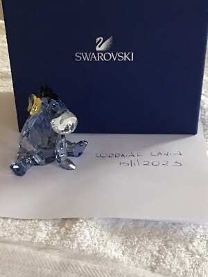 SWAROVSKI DISNEY EEYORE 1142842 NEUWERTIG UND OVP & ÄRMEL
