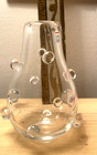 KOSTA BODA unique clear glass crystal "POLARIS" VASE signed Ann Wåhlström MCM — photo 3