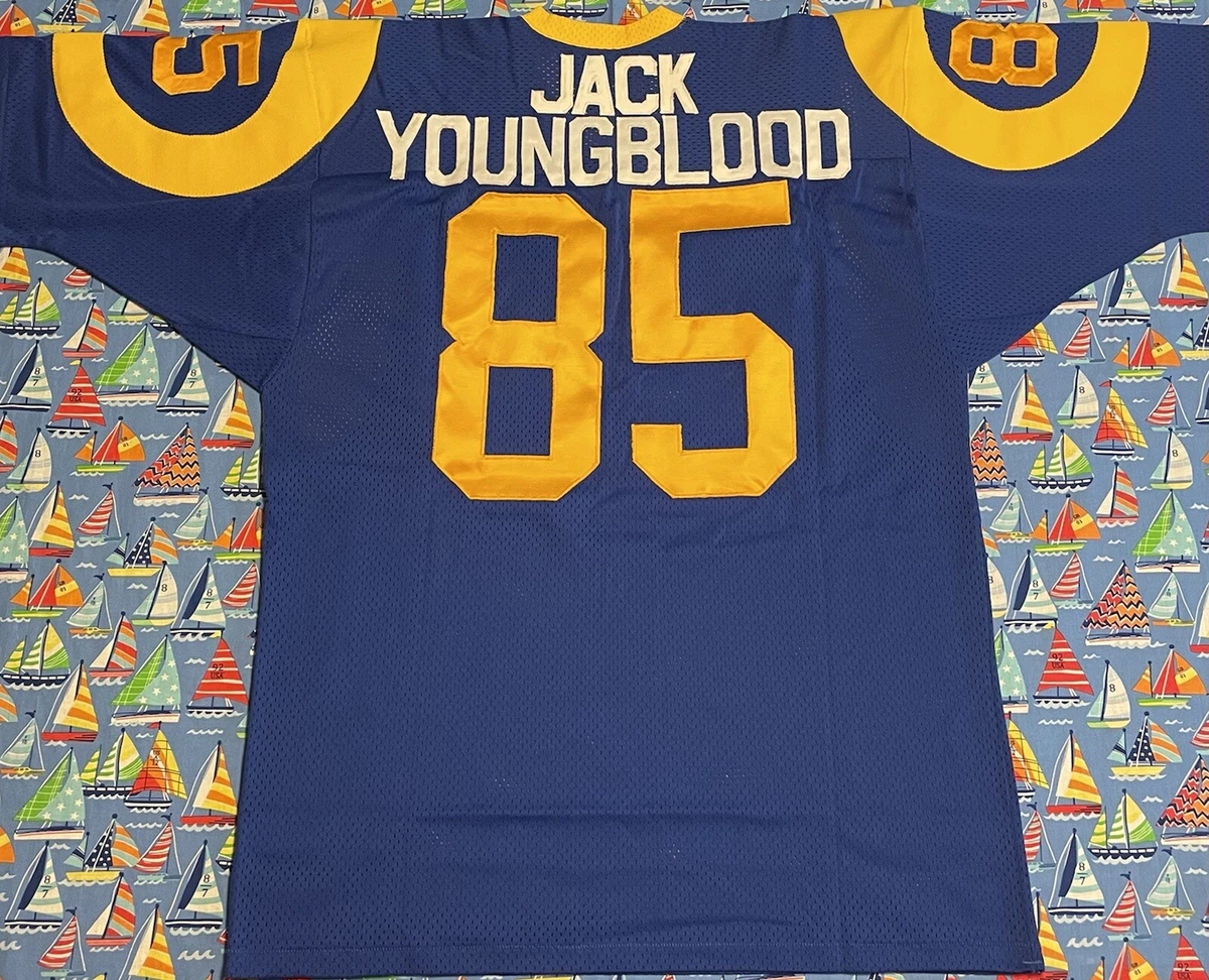 Rare Vintage Sand Knit NFL Los Angeles Rams Jack Youngblood