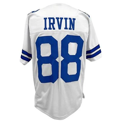 TIMELESS AUTHENTIC Michael Irvin Jersey White Dallas | S-5XL Unsigned Custom Sewn Stitched