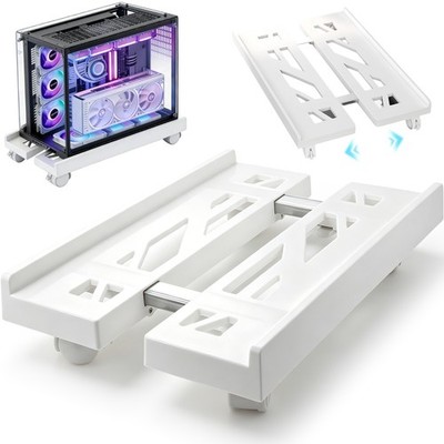 Mobile PC Ständer CPU Ständer, Einstellbarer Breite Desktop Computer Tower DHL