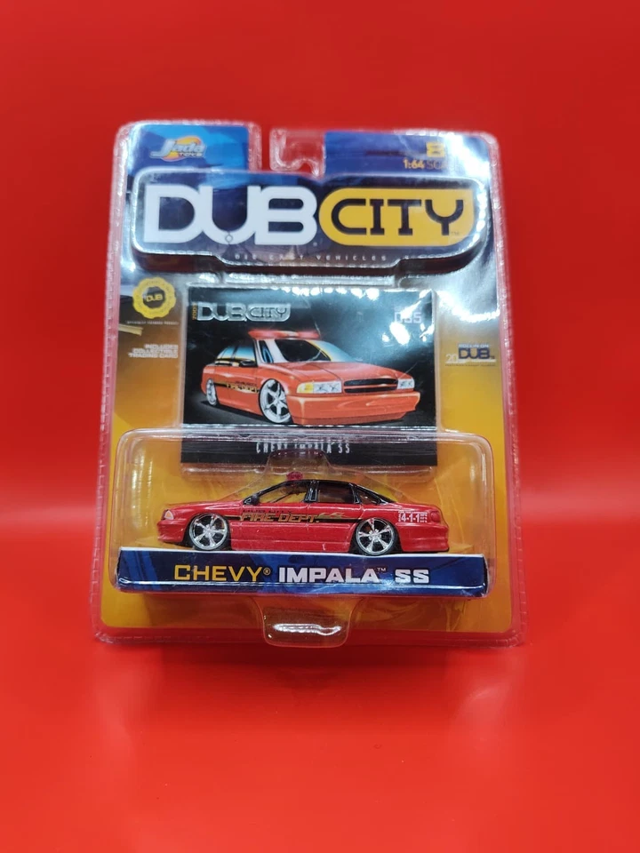 Vehículo del Departamento de Bomberos Chevy Impala SS Juguetes Jada NOS DUB CITY Foto 3 de 3
