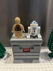 LEGO Star Wars R2-D2 sw0028 & C-3PO sw0010 Vintage Minifigures Original 2001