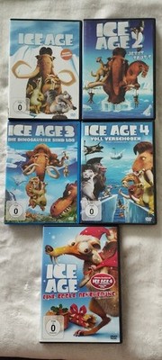 Ice Age 1 - 5 DVD Sammlung