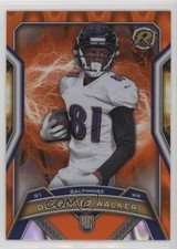 2024 Resurgence Rookies Orange Power Surge Refractor 19/25 Devontez Walker 1k9t