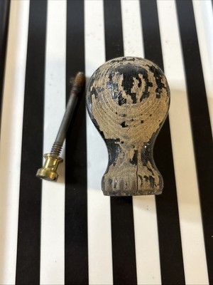 Stanley Bailey No.5 Front Knob With Fastener Only Original Condition Cracked