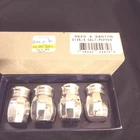 Lot of 4- 925 Sterling Silver Reed & Barton Salt Shakers Orig Box /Receipt 27G!