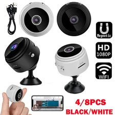 4/8Pcs Mini Wireless 1080P Camera Wifi IP Home Security HD Night Vision Cam HOT