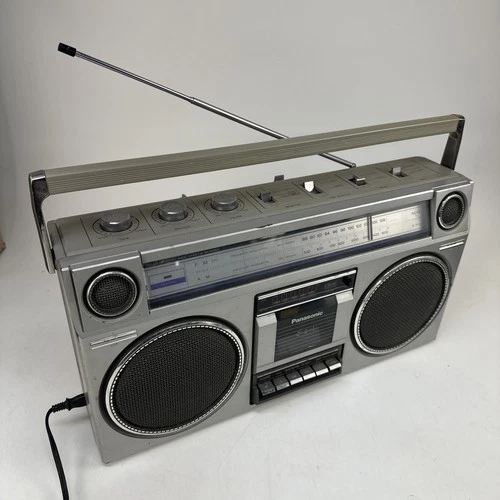 *READ* Panasonic RX-5025 Portable AM/FM Stereo Cassette Recorder Player Boombox