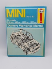 Haynes Owners Workshop Manual for Mini, 1969-1982, All Models, Hardback - GC