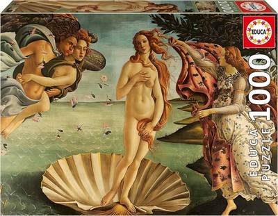 NEW EDUCA  Jigsaw Puzzle 1000 Pieces Art Theme Birth of Venus