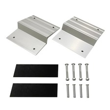 Aluminum Ramp Top Kit 2 Pack Turns 2x8 Boards into Utility Loading Ramps 1400...