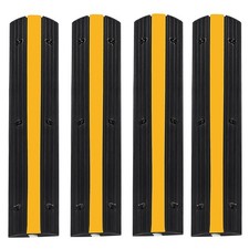 FAHKNS FLOOR CORD COVER HEAVY DUTY 18000 LBS LOADING CAPACITY 4 PACK BUMP-167725