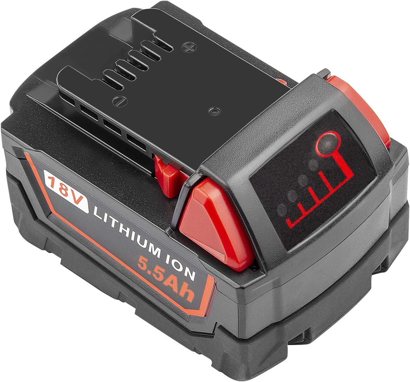Batteria M18 Ricambio Milwaukee 18V 5500mAh | Compatibile 48-11-1850