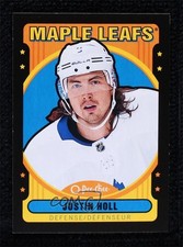 2021-22 O-Pee-Chee Retro Black Border 80/100 Justin Holl #256 0jz3