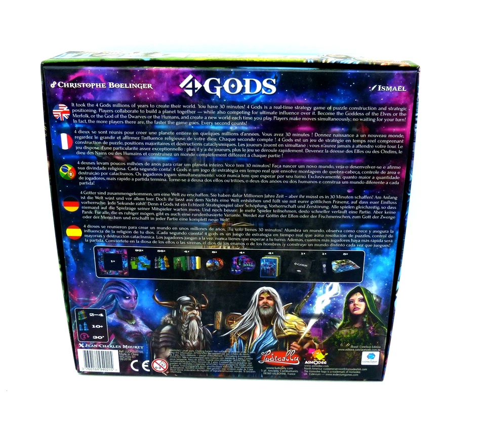 Gods Christophe Boelinger Ludically Asmodee ungeprüft auf Vollständigkeit - Bild 2 von 4