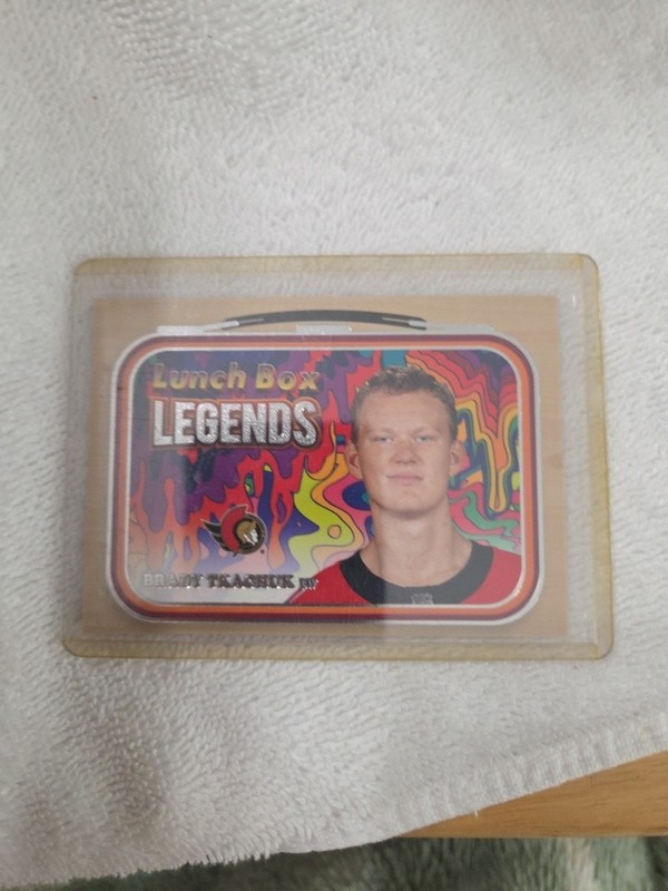2022-23 Upper Deck UD BRADY TKACHUK LB-12 Lunch Box Legends