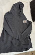 Burlebo Whitetail Deer Men  s Hoodie, Grey, Size XL - EXCELLENT CONDITION