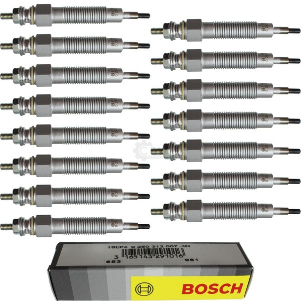 15X Bosch GlüHkerzen Passend FüR Mercedes-Benz E-Klasse T-Model S211-image