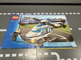 LEGO CITY: Police Helicopter (7741) COMPLETE SET Retired Instructions Manual