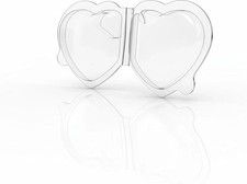 32-Pack Beanie Baby Tag Protectors   Clear Plastic Heart Tag Covers for Ty Hang