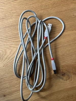 Hama USB Kabel A-B 3m Drucker Scanner PC Verbindungskabel Grau