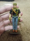 1987 HASBRO GI JOE TUNNEL RAT With Base, Good Shape,