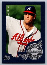 1996 E-Motion XL #150 Mark Wohlers Atlanta Braves MLB Baseball Card