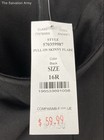 White House Black Market Womens Black Stretch Skinny Flared Dress Pants Size 16R — photo 5
