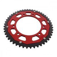 Kettenrad Alu Rot 50-ZäHne 420-Teilung FüR Rieju MRX 50 Bj. 2002-2005