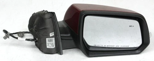 OEM Right Passenger Side Exterior Mirror For GMC Acadia Cayenne Red, Scratches