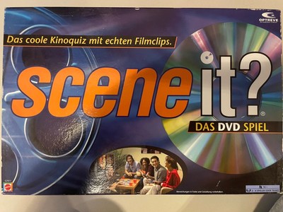 Scene it? Das DVD Spiel Mattel 2003 komplett coole Kinoquiz mit echten Filmclips