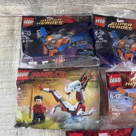 LEGO Marvel Super Heroes Guardians 30449 30451 30450 30454 30525 Lot of 8