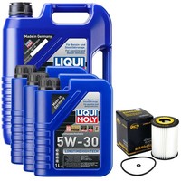 MotoröL Set High Tech 5W-30 Liqui Moly 8 Liter + ÖLfilter FüR Mercedes E-Klasse