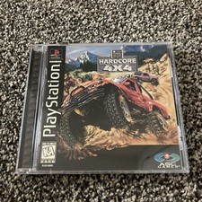 TNN Motor Sports Hardcore 4x4 (PlayStation 1 PS1) Black Label CIB & TESTED