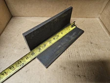 4" × 4" Steel Angle Bracket.  1/2" Thick, 10" Long. Weldable! Not Painted!
