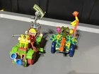 Vintage 🔥 Ninja turtles TMNT Toilet Taxi + Sewer Seltzer Cannon 100% COMPLETE
