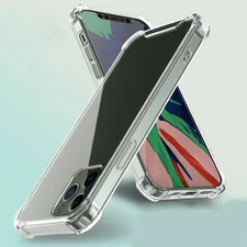 1PC Anti-drop Transparent Shell Phone Case Protective Cover for iPhone12 Series