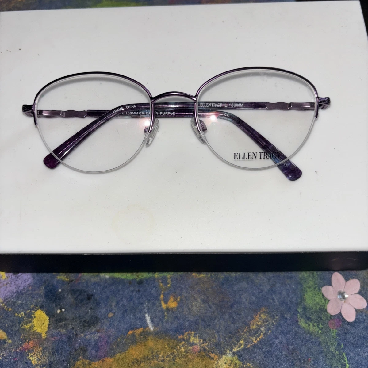 Ellen Tracy Purple Eyeglass Frames for sale | eBay
