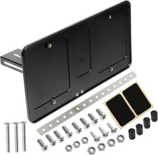 Universal Flip-up Front License Plate Frame Holder Bracket Us Non-motorized Universal Flip-up Front License Plate Frame Holder Bracket Us Non-motorized