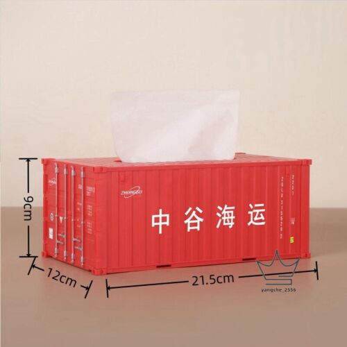 1:28 Industrial Shipping Container Tissue Box ABS Napkin Paper Container Kitchen - Picture 6 of 38