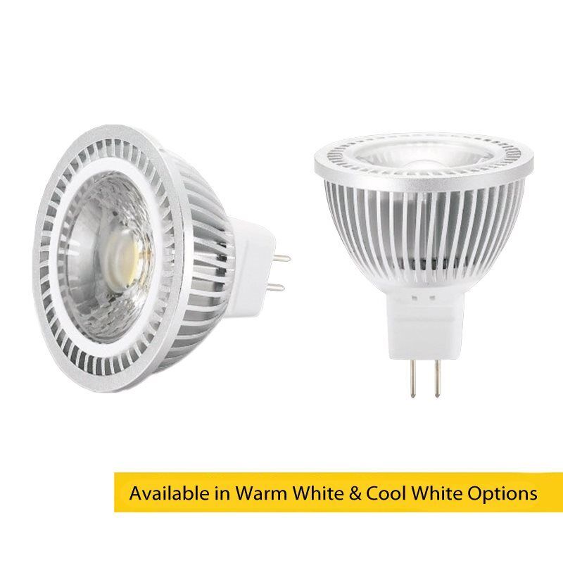 5W MR16 GU5.3 Retrofit Spot Light Bulb in or Warm White - Longer Life | eBay
